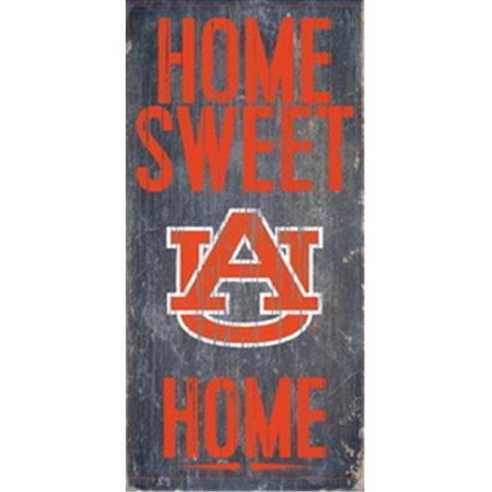 FAN CREATIONS Auburn Tigers Wood Sign - Home Sweet Home 6"x12" 7846004802
